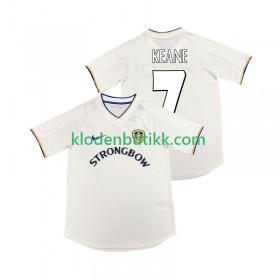 Leeds United KEANE 7 2000 2001 Retro Hjemme Fotballdrakt Kortermet